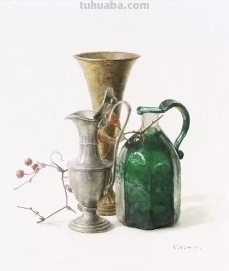 水彩画家的人物作品，让人膜拜