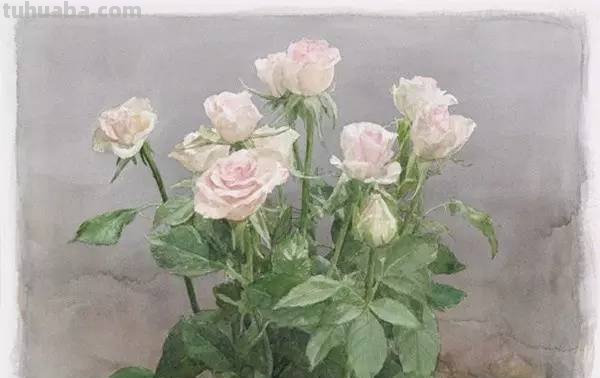 水彩画家的人物作品，让人膜拜