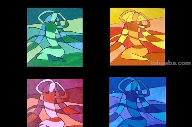 色彩分解及色彩分解搭配法分选色，提升绘画色彩表现力 