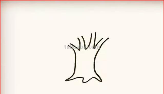 大树简笔画怎么画 简笔画学画大树小鸟？