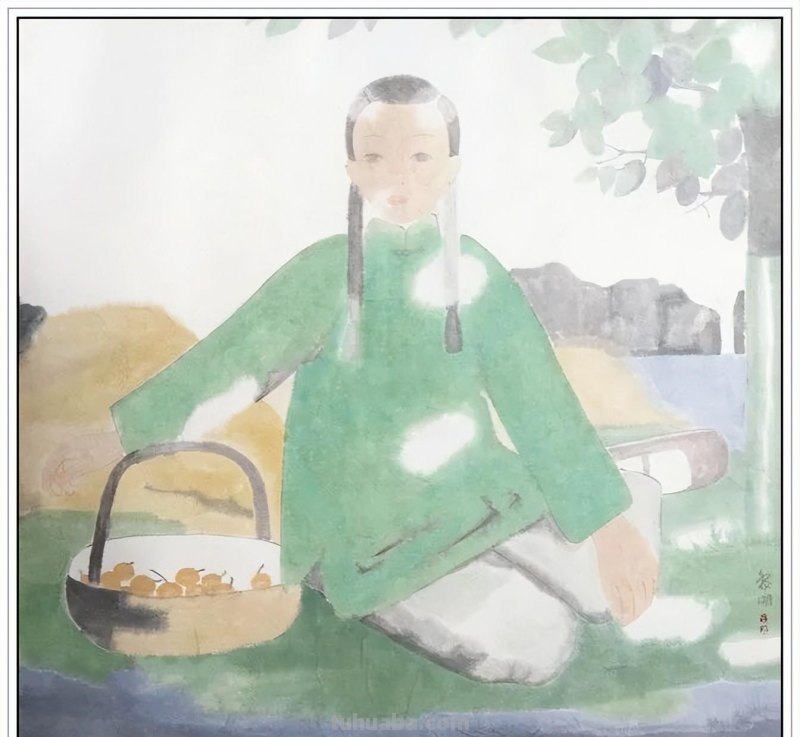 当代著名国画家田黎明五十一幅经典绘画作品赏析