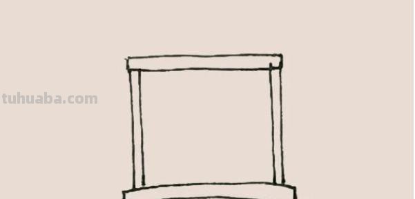 彩铅亭子怎么画简单 初学者彩铅画步骤？