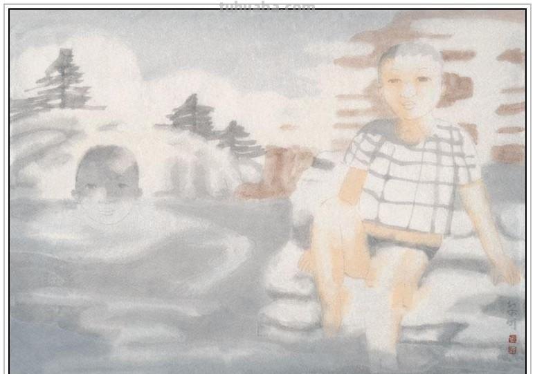 当代著名国画家田黎明五十一幅经典绘画作品赏析