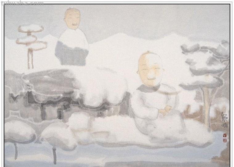 当代著名国画家田黎明五十一幅经典绘画作品赏析