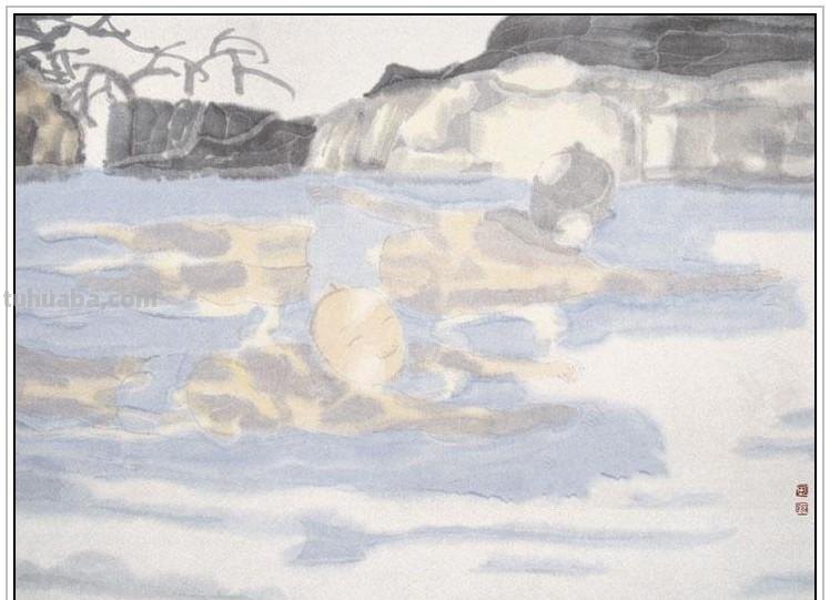 当代著名国画家田黎明五十一幅经典绘画作品赏析