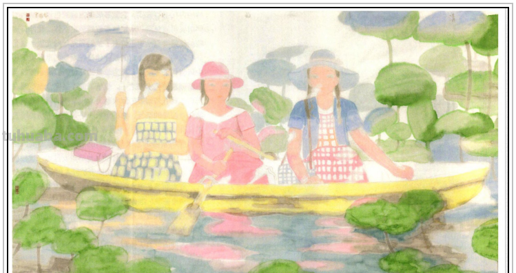 当代著名国画家田黎明五十一幅经典绘画作品赏析