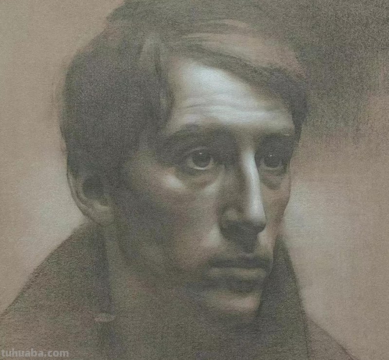 不张扬却很耐看的肖像素描-当代画家Bauman作品集