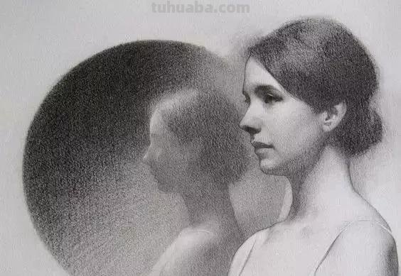 不张扬却很耐看的肖像素描-当代画家Bauman作品集