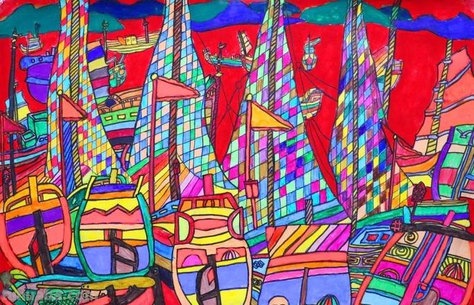 作品展播②丨这13幅绘画作品视觉感超棒!快来围观!