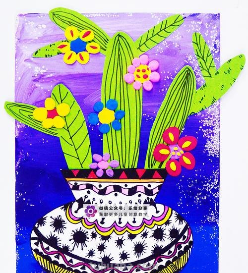 创意美术—太美了!超好看的40幅创意儿童画,张张精品,经典收藏