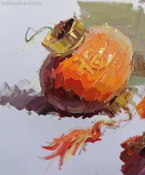 灯笼色彩及灯笼色彩水粉画法 