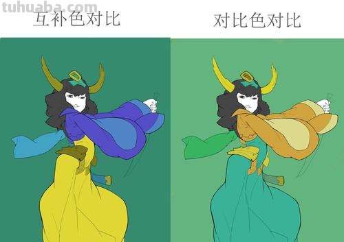 色彩纯色及色彩纯色对比图，掌握这些技巧让你的涂画作品更加出彩 