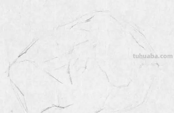 国画彩铅石头怎么画 石头绘画技巧？