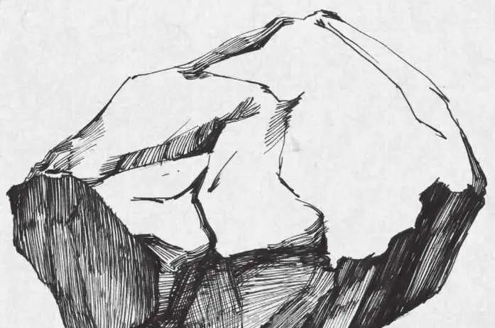 国画彩铅石头怎么画 石头绘画技巧？