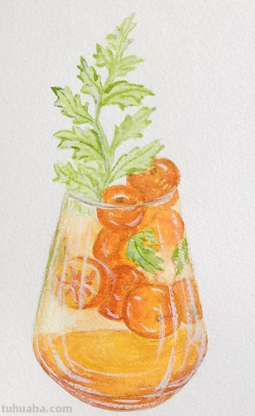 果汁色彩及果汁色彩画法 