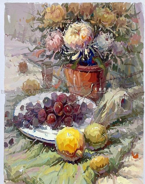 花卉色彩静物：用相机记录自然之美 