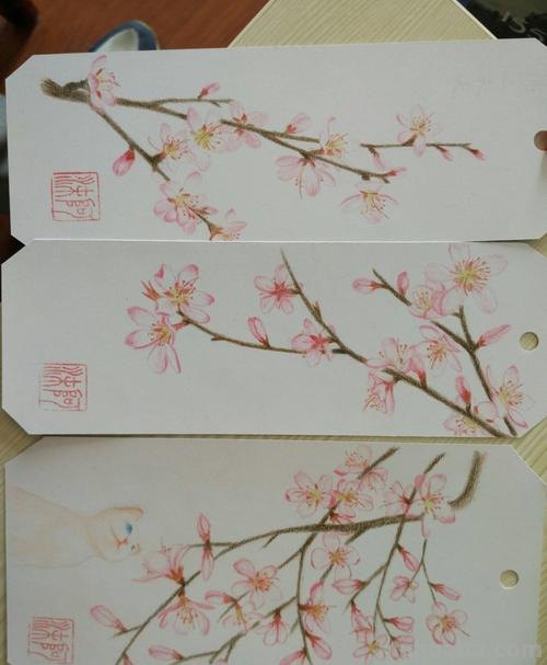 书签边框彩铅怎么画 读书节的书签怎样画好看？