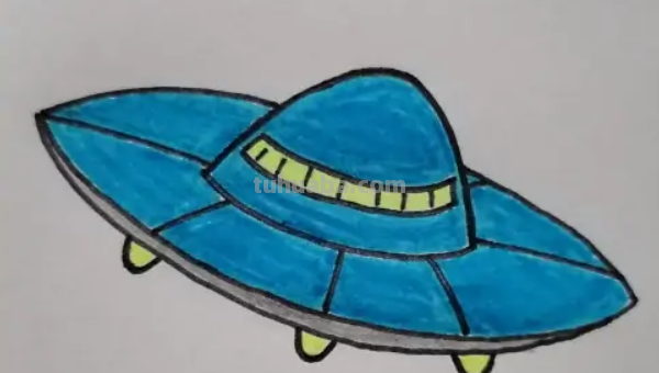 怎样绘画太空飞碟