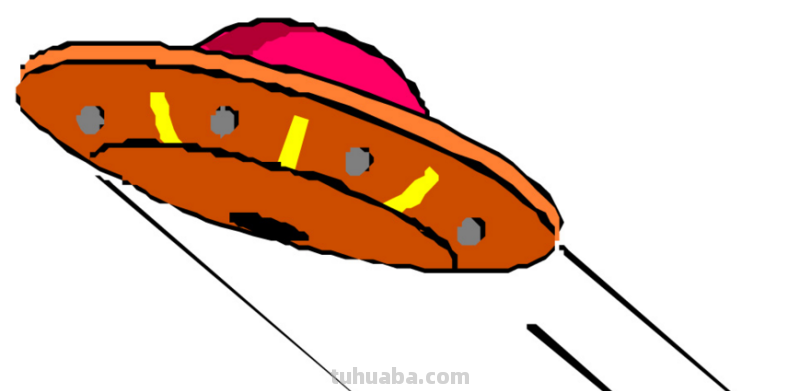 简笔画飞碟的颜色怎么涂