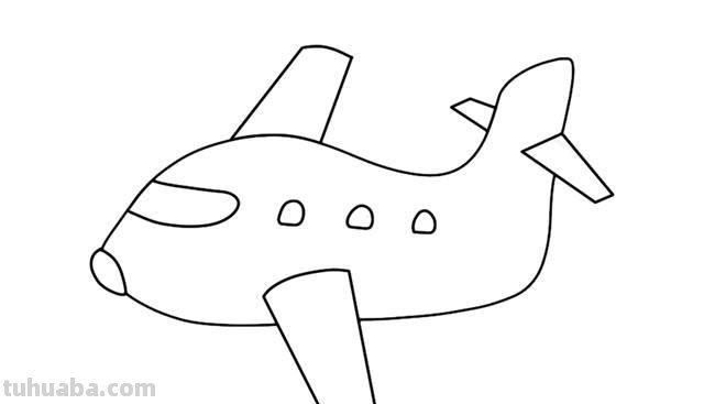 怎样画好看的飞机简笔画 怎样画好看的飞机简笔画图片