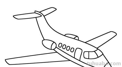 怎样画好看的飞机简笔画 怎样画好看的飞机简笔画图片