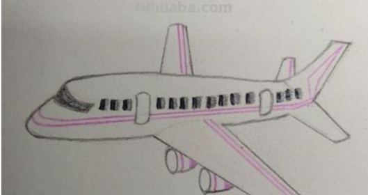 飞机的简笔画怎么画?