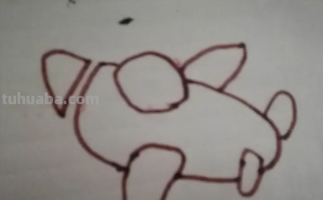 飞机简笔画
