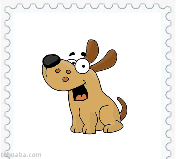 儿童简笔画精选「动物」-小狗狗（Puppy）的绘画步骤