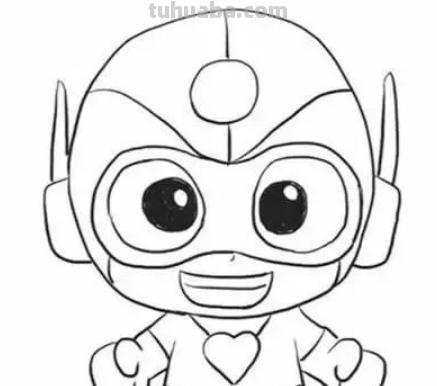 开心超人怎么画简笔画 开心超人怎么画简笔画