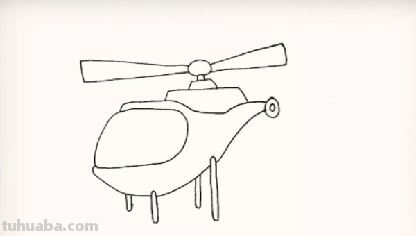 直升飞机怎么画的帅气