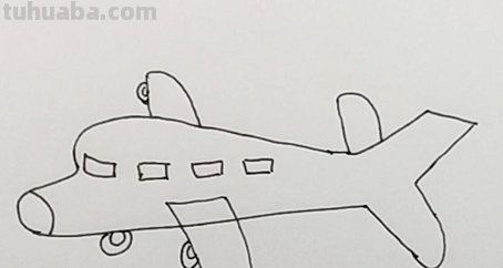 飞机怎么画好看又简单