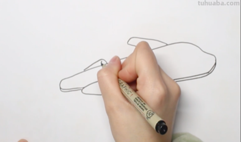 怎样画飞机简单又好看