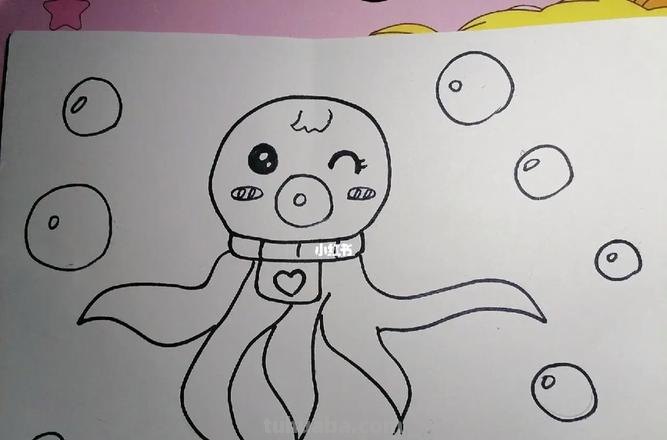 简笔画|儿童简笔画,章鱼的多种画法详细教程,建议为宝宝收藏!