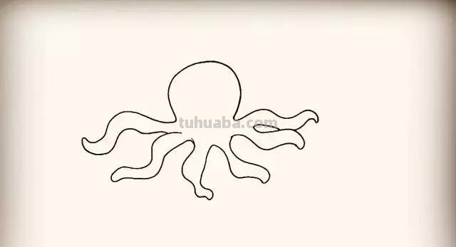 简笔画｜儿童简笔画，章鱼的多种画法详细教程，建议为宝宝收藏！