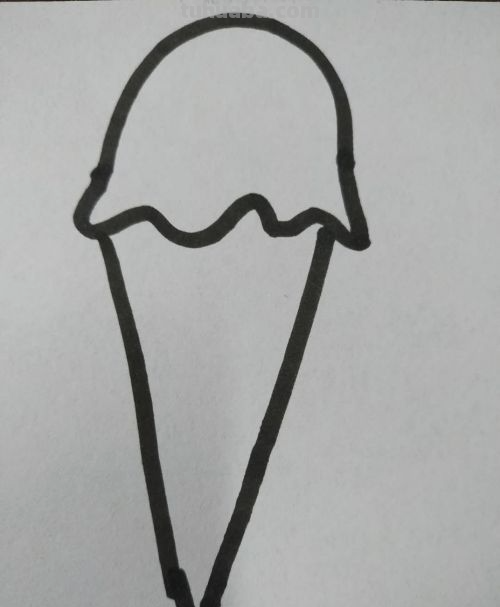 冰淇淋简笔画 冰淇淋简笔画
