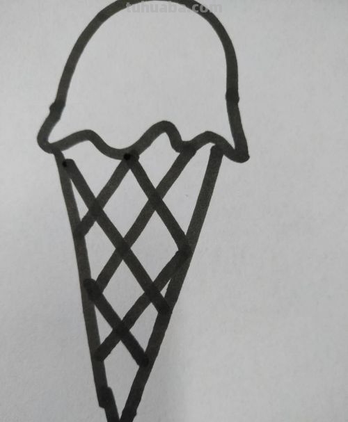 冰淇淋简笔画 冰淇淋简笔画