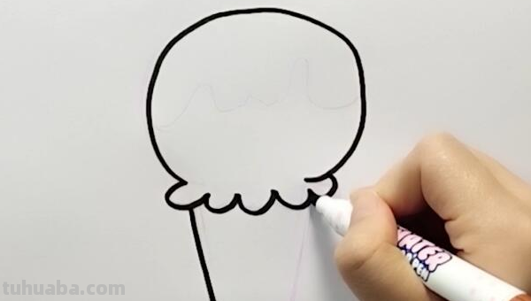 冰淇淋怎么画 冰淇淋怎么画