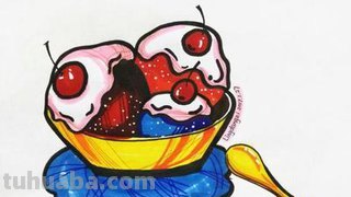冰淇淋的简笔画怎么写 冰淇淋的简笔画怎么写