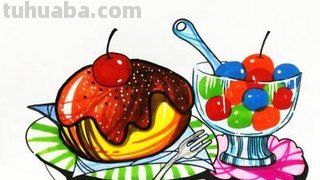 冰淇淋的简笔画怎么写 冰淇淋的简笔画怎么写