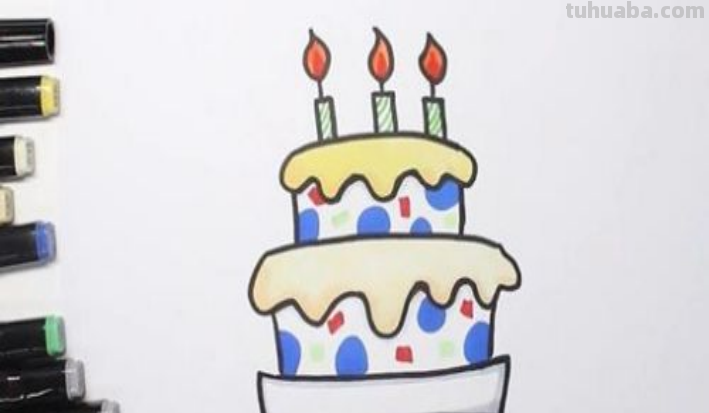 画蛋糕怎么画简单又漂亮 画蛋糕怎么画简单又漂亮