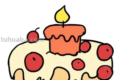 简单的蛋糕怎么画 简单的蛋糕怎么画