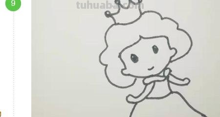 公主简笔画怎么画 简笔画之小公主的画法? 公主简笔画怎么画 简笔画之小公主的画法?