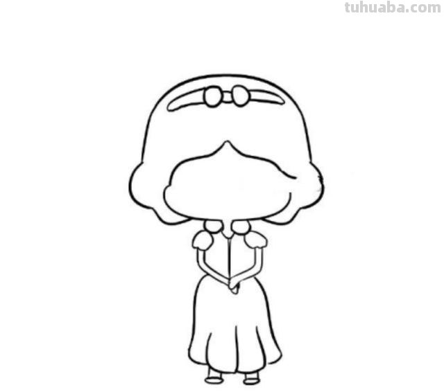 公主简笔画怎么画 简笔画之小公主的画法? 公主简笔画怎么画 简笔画之小公主的画法?