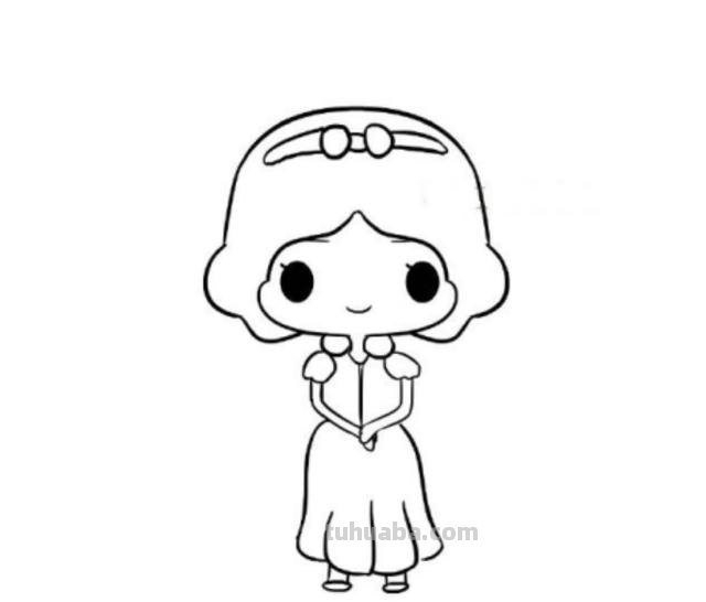公主简笔画怎么画 简笔画之小公主的画法? 公主简笔画怎么画 简笔画之小公主的画法?