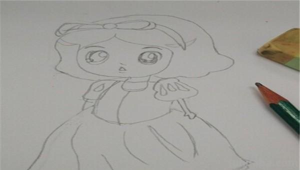 公主简笔画怎么画 简笔画之小公主的画法? 公主简笔画怎么画 简笔画之小公主的画法?