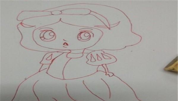 公主简笔画怎么画 简笔画之小公主的画法? 公主简笔画怎么画 简笔画之小公主的画法?