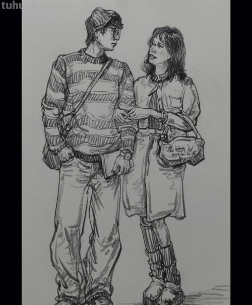 双人速写女 双人速写怎么区分主次？