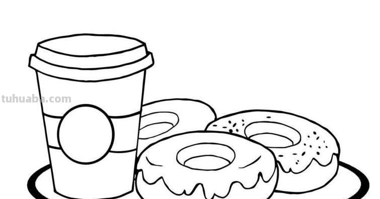 每天学一幅简笔画-卡通食物/甜品简笔画图片大全