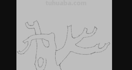 局部银杏速写 三年级画银杏树简单好看？