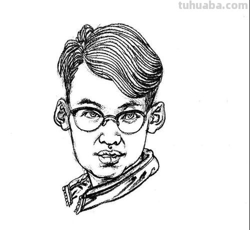 创意速写大头 速写,人头,简单,步骤?